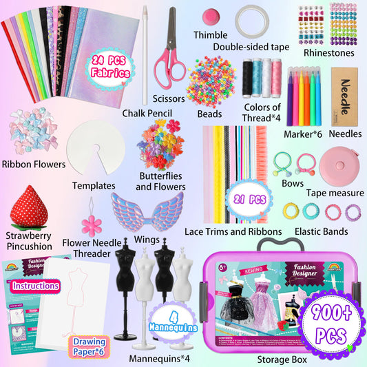 AgentLAN fabric sheets encourage color planning and outfit ideas.