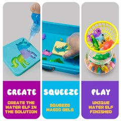 AGENTLAN kit includes 8 molds for imaginative aqua toy creatures.
