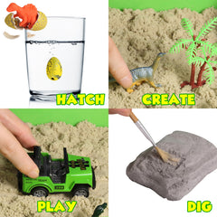 AGENTLAN Volcano Dino Playset sparks imaginative storytelling during pretend play.