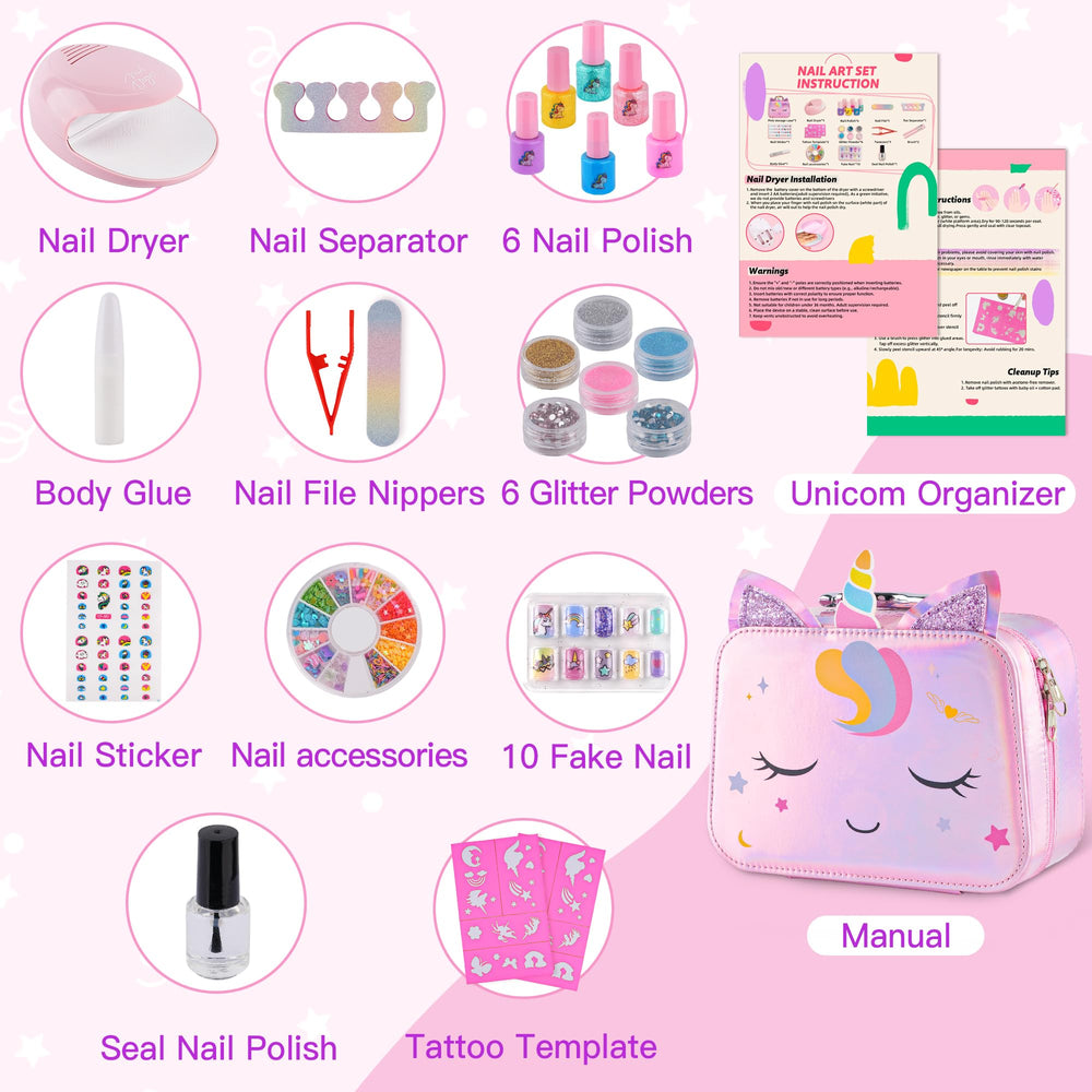 AGGKKY nail polish set with vibrant colors for endless designs