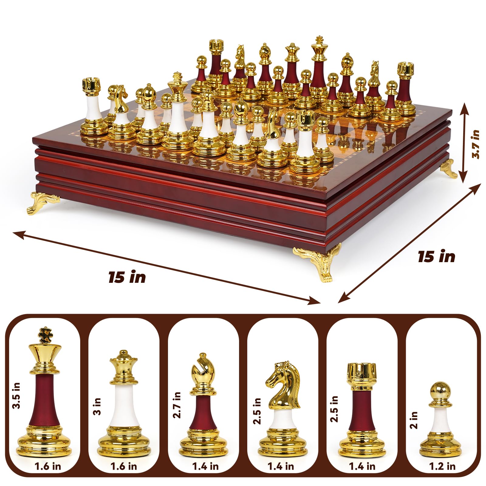 Agirlgle chess set on an office desk for quick, focused games.
