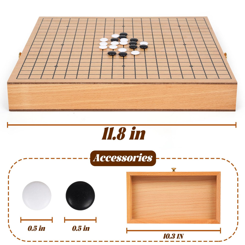 Agirlgle go board suited for beginners to pros, improving focus