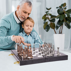 Agirlgle gift-ready chess set featuring timeless design
