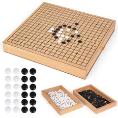 Agirlgle go board with 19x19 grid for authentic, distraction-free gameplay