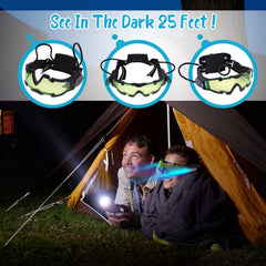 AGM Kids Night Vision Goggles green lens close up for vibrant night viewing