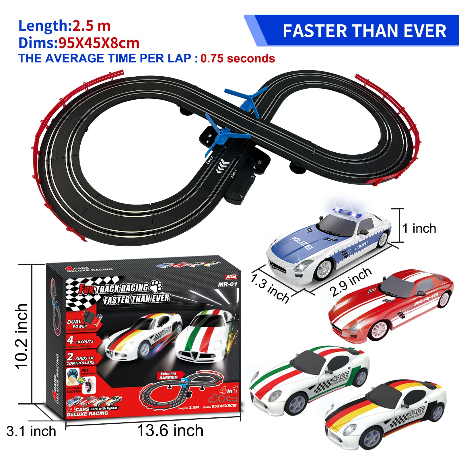 AGM MASTECH lap counter tracks progress to spark friendly competition