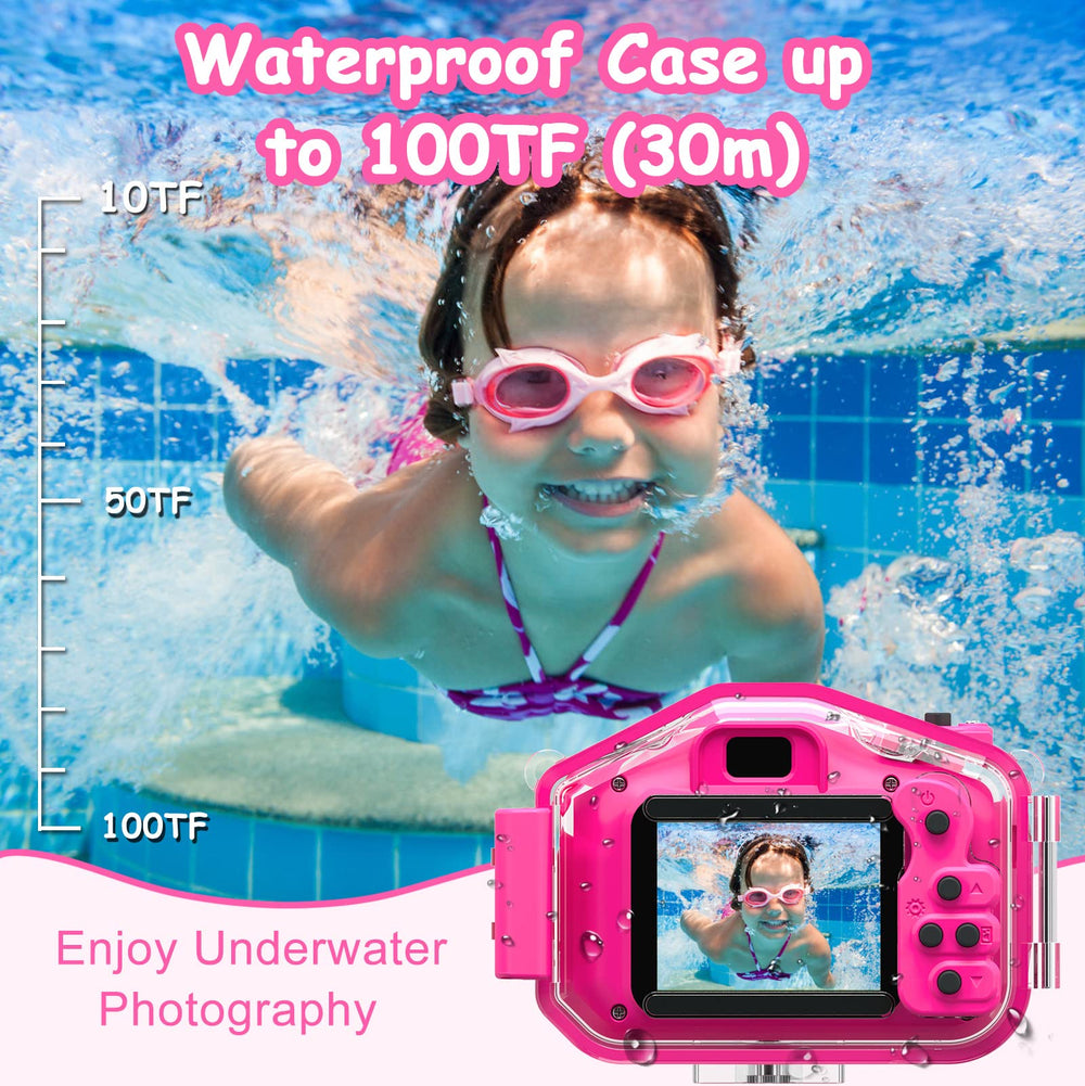 Agoigo 32GB memory card included ensures thousands of photos and videos.
