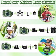Agoigo kids camera underwater-case setup enables safe water play with confidence.