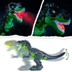 AHCo T-Rex mist spray showcasing water mist for dramatic pretend scenes.