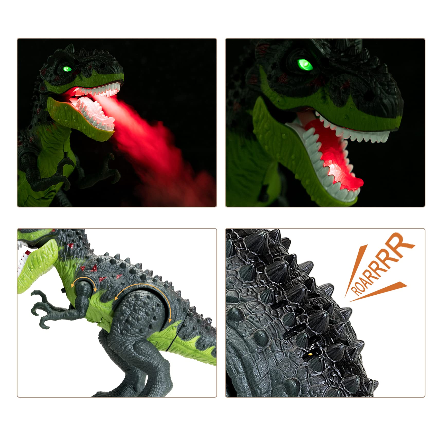 AHCo. Trex mouth spray demonstrates dramatic flame effect.