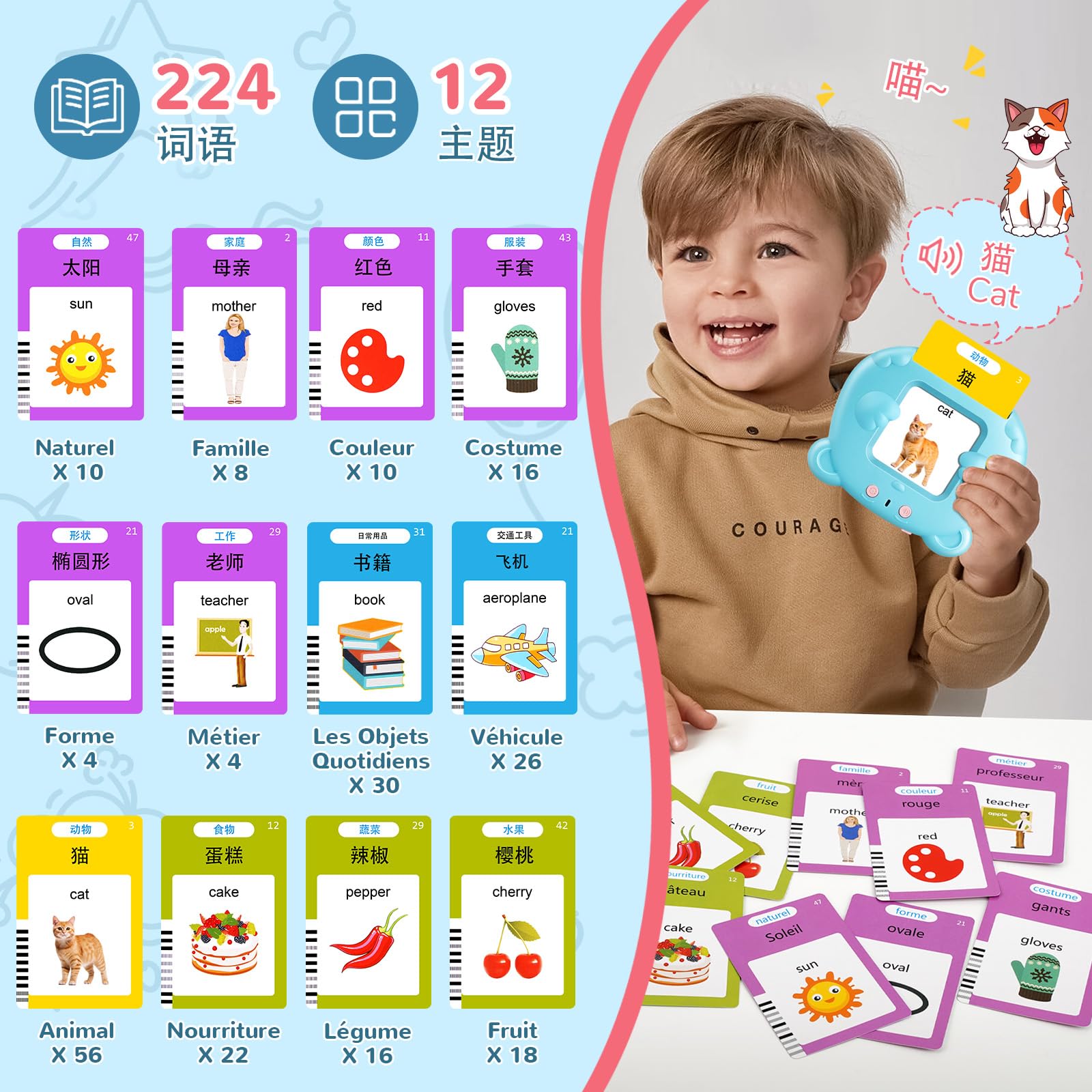 AHJ kid-friendly durable design ideal for home and classroom use.