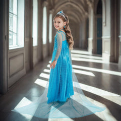 AHLPO Elsa Dress magic wand image encourages storytelling and pretend adventures