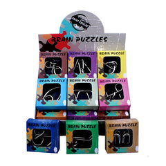 Ahyuan 24-pack metal puzzles set, ready for gifting and mind workouts.