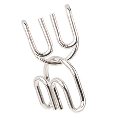 Ahyuan high-carbon steel puzzles boast durability and smooth finish.