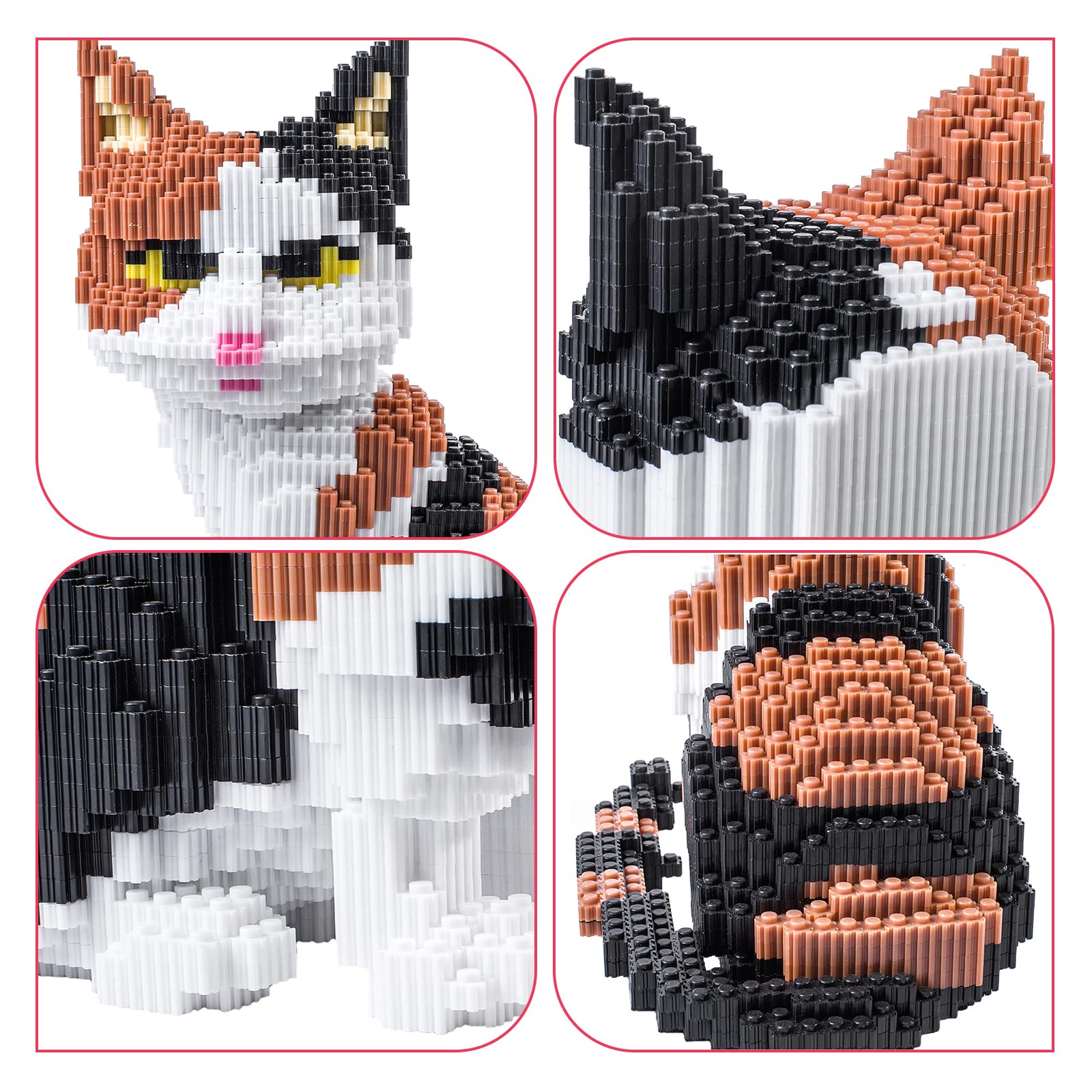 AHZILEI display-ready cat figures on a desk