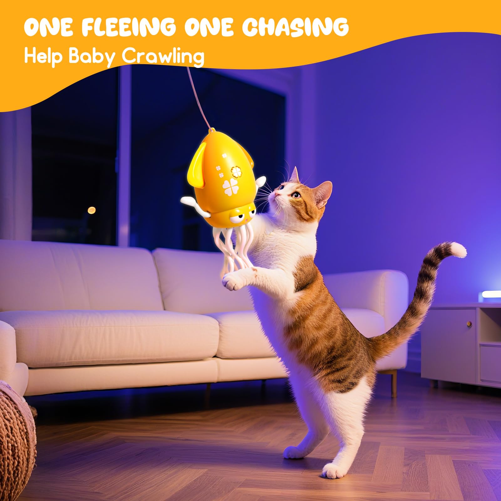 AiDolls octopus toy acts as a pet companion for playful interaction