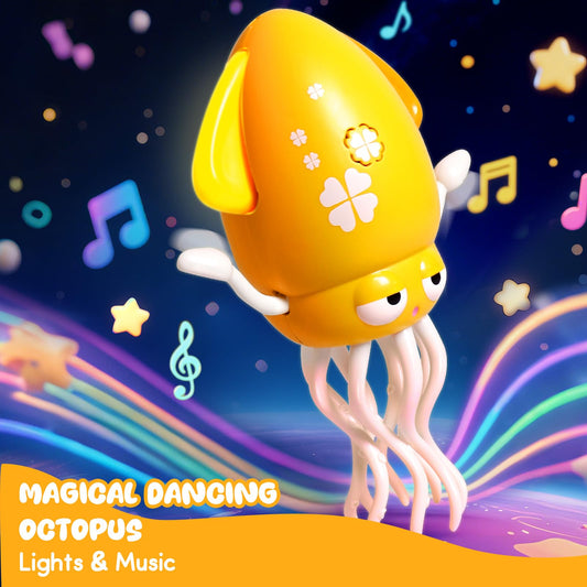 AiDolls octopus toy features music and lights guiding a magical dance