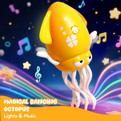 AiDolls octopus toy features music and lights guiding a magical dance