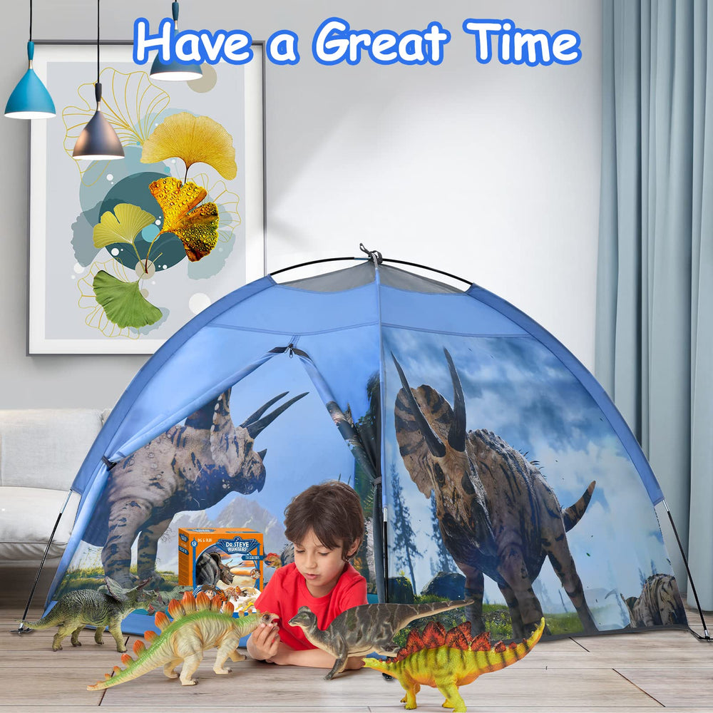 Ai-Uchoice dinosaur tent interior with roomy space for two kids