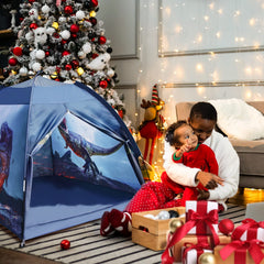 Ai-Uchoice dinosaur tent kids playing together boosts social imagination.
