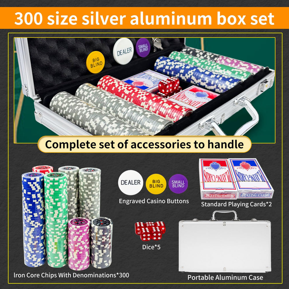 AIBETOMG 11-gram casino chips with authentic weight