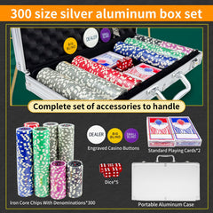 AIBETOMG 11-gram casino chips with authentic weight