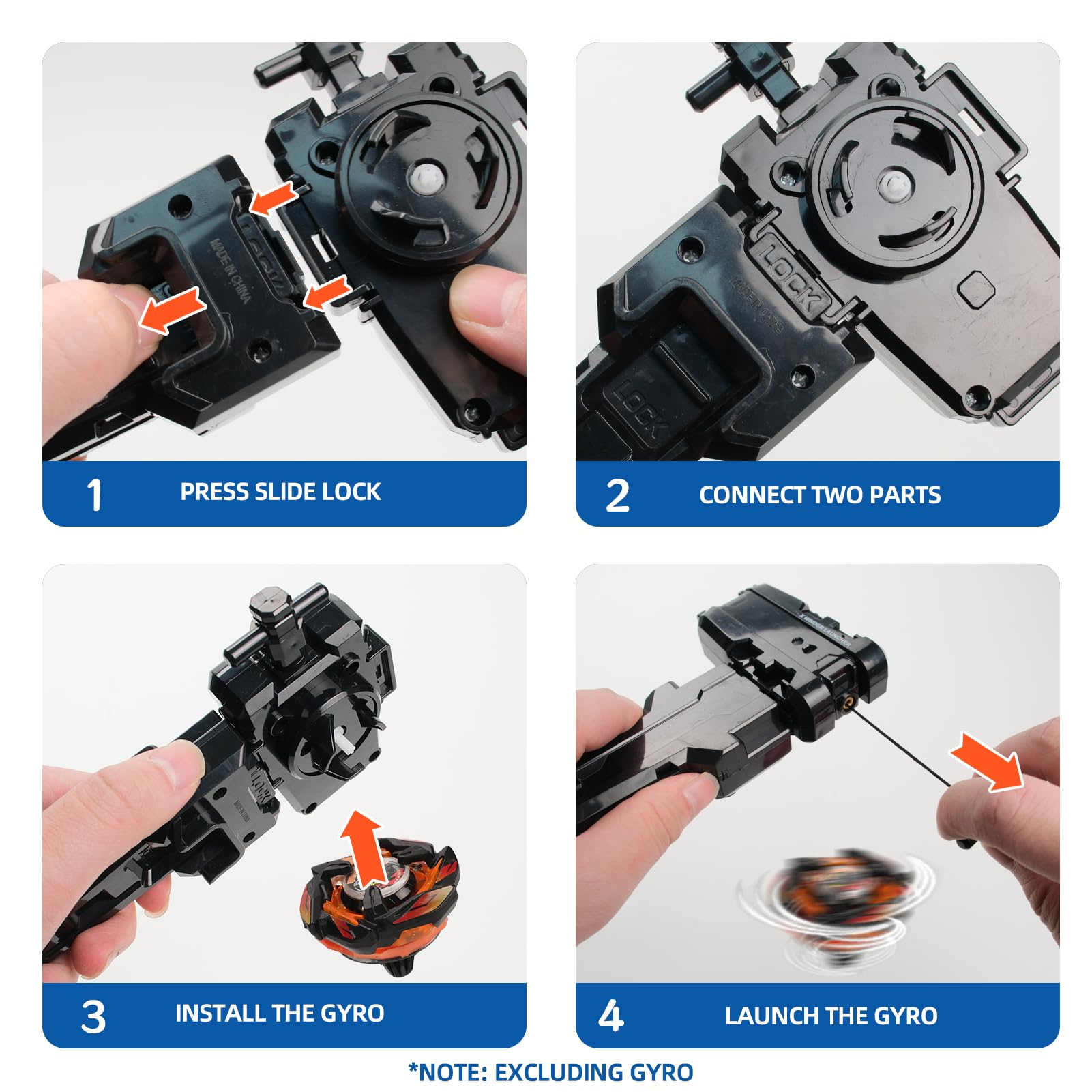 AIBREAY string launcher with two modes for versatile play.