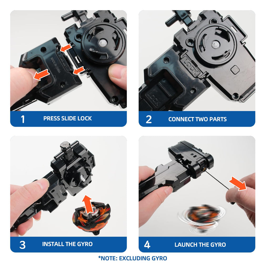AIBREAY string launcher with two modes for versatile play.