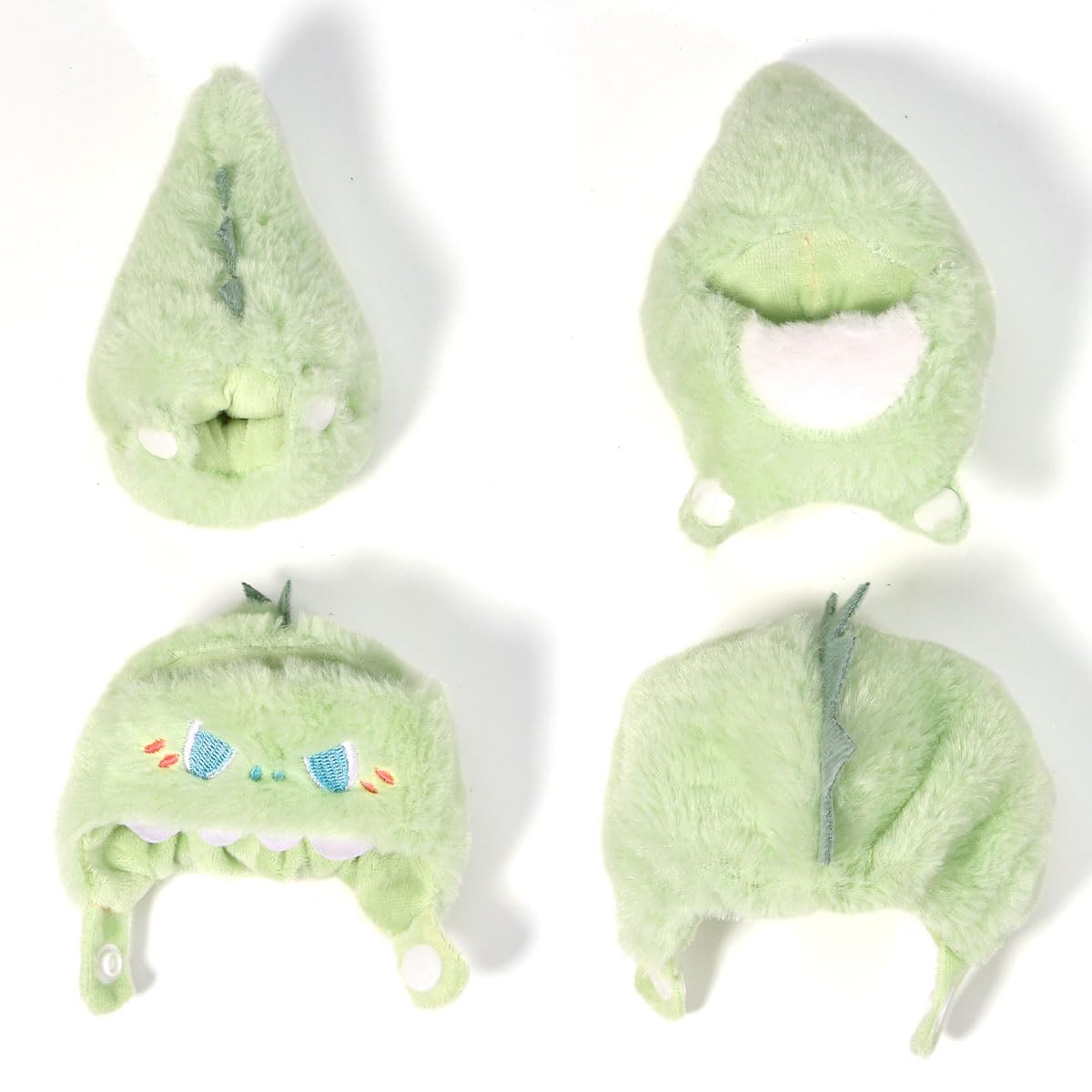 AICase 17cm doll animal-inspired clothes with vivid colors for display.