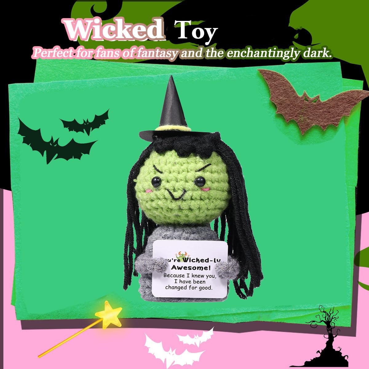 AICase Wicked Dolls gift for fans celebrates courage and creativity.