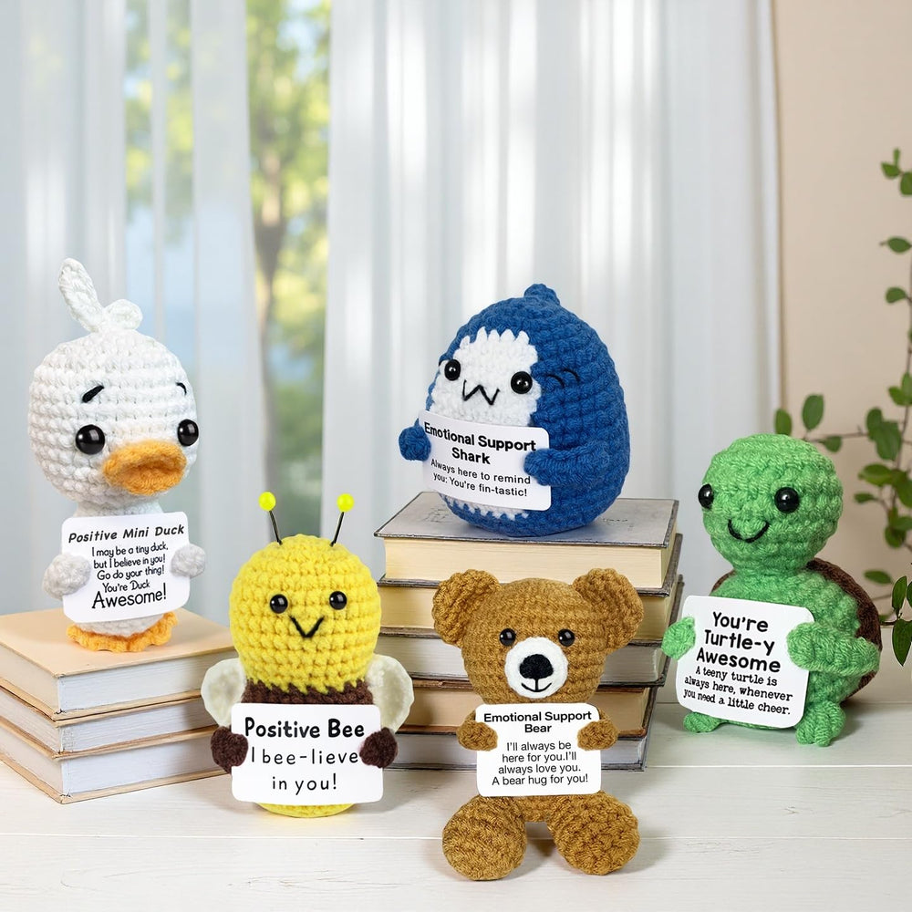 AicooFest crochet plush gift pack for birthdays or colleagues.