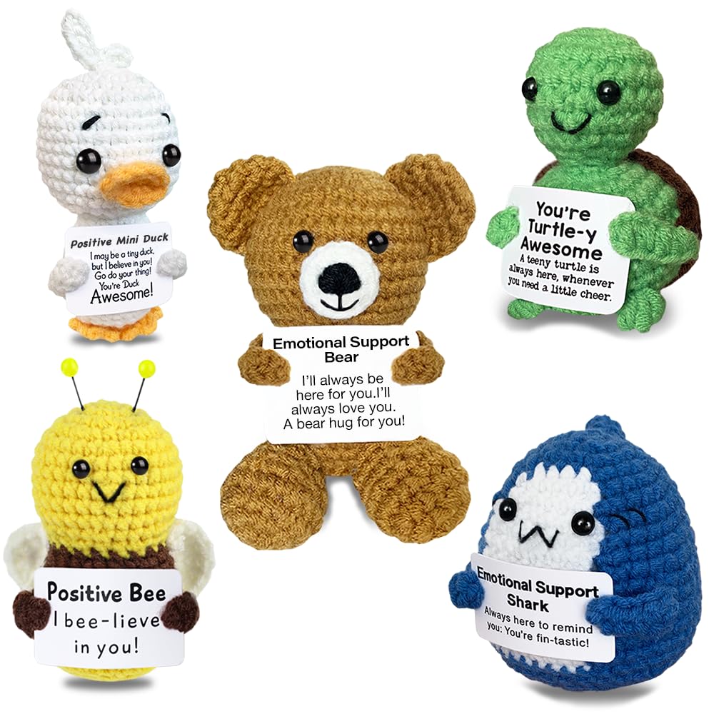 AicooFest positive turtle plush for emotional support and calm moments.