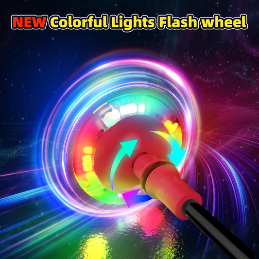 Aidabli skip ball light flash wheel lights up during spins