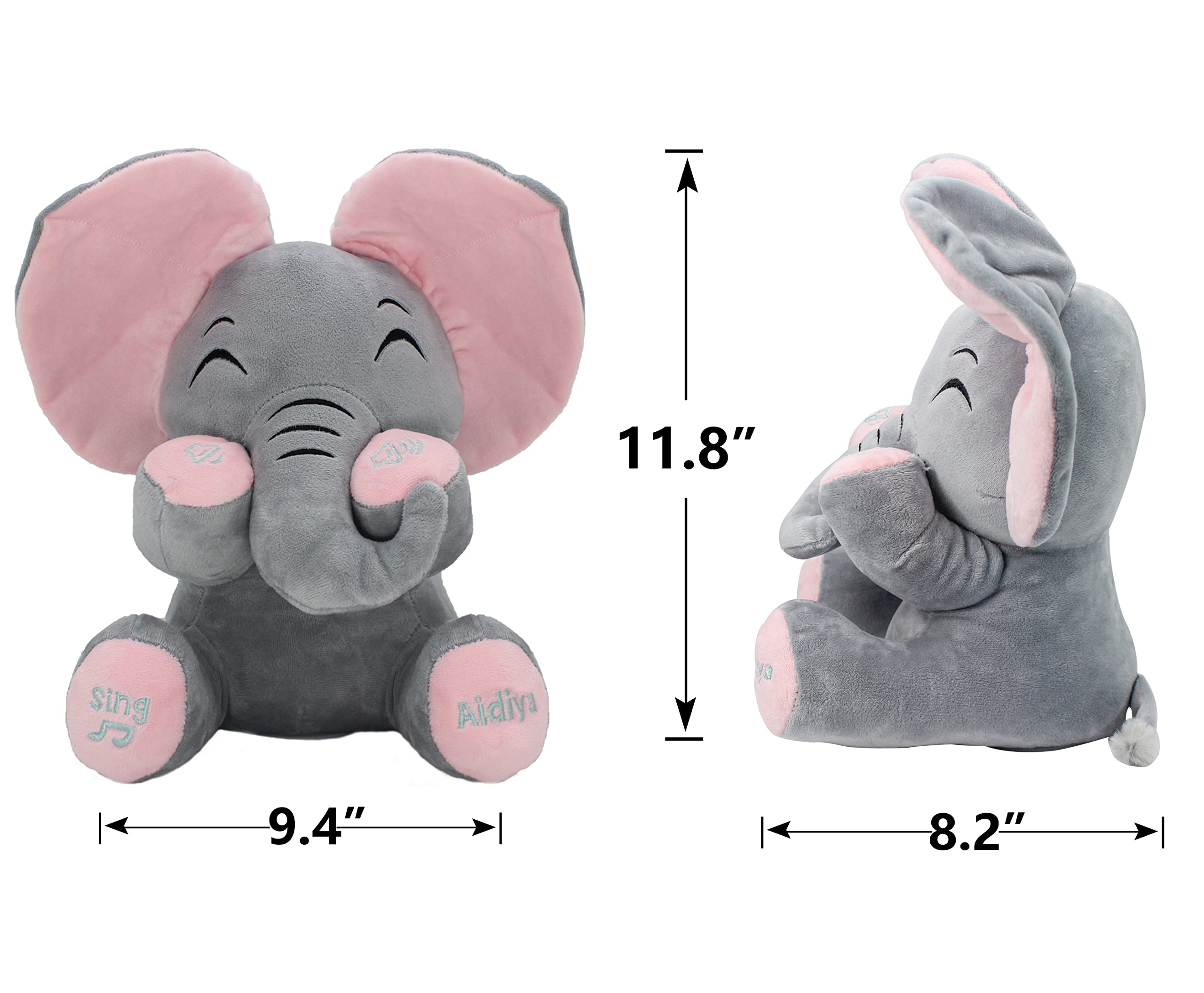 Aidiya Elephant gift idea suited for birthdays and baby showers