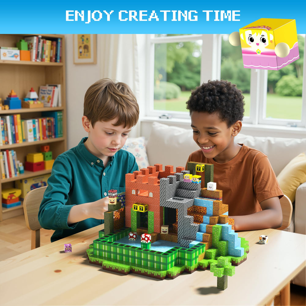 Safe ABS material and rounded edges protect tiny hands during play.