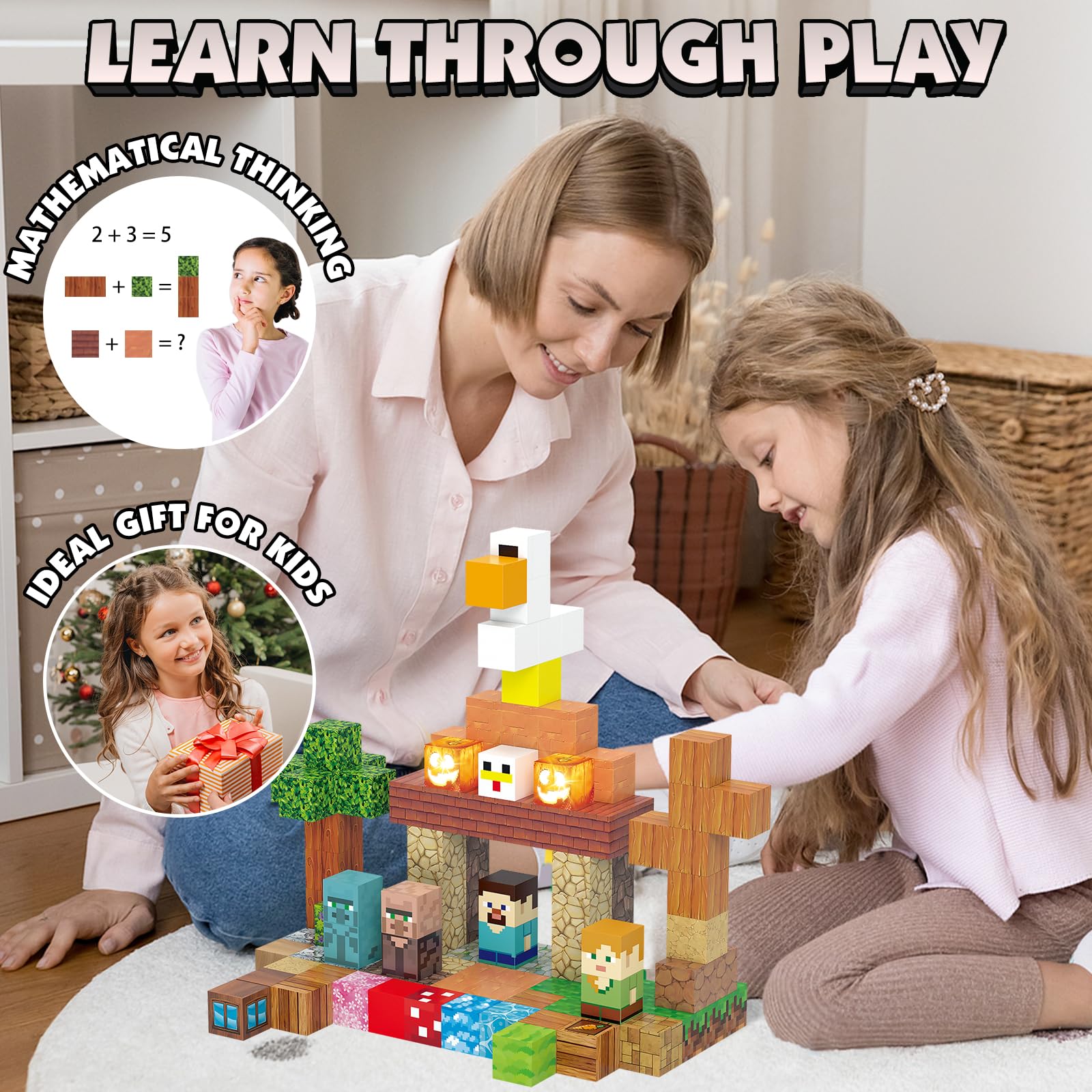 AIDYVOI blocks compatible with other brands expand building possibilities.