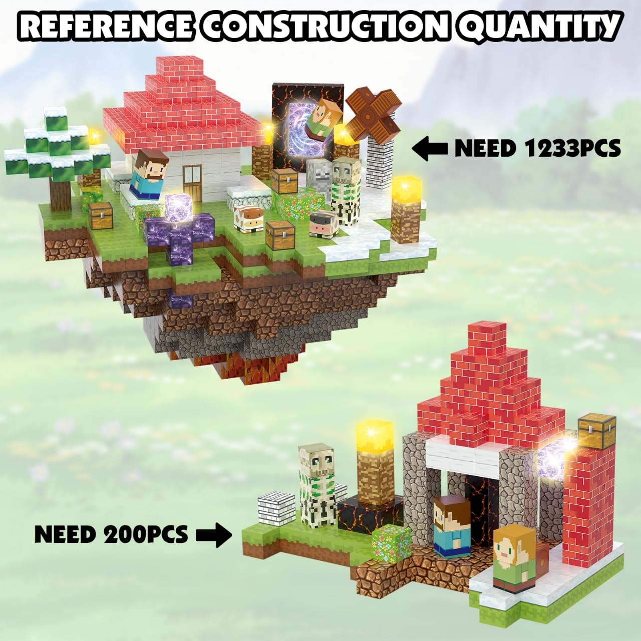 AIDYVOI compatible with other magnetic sets for expanded builds