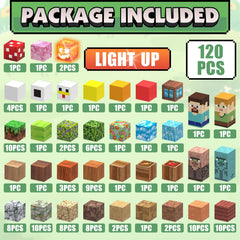AIDYVOI light-up blocks in action showcasing glowing accents during play.