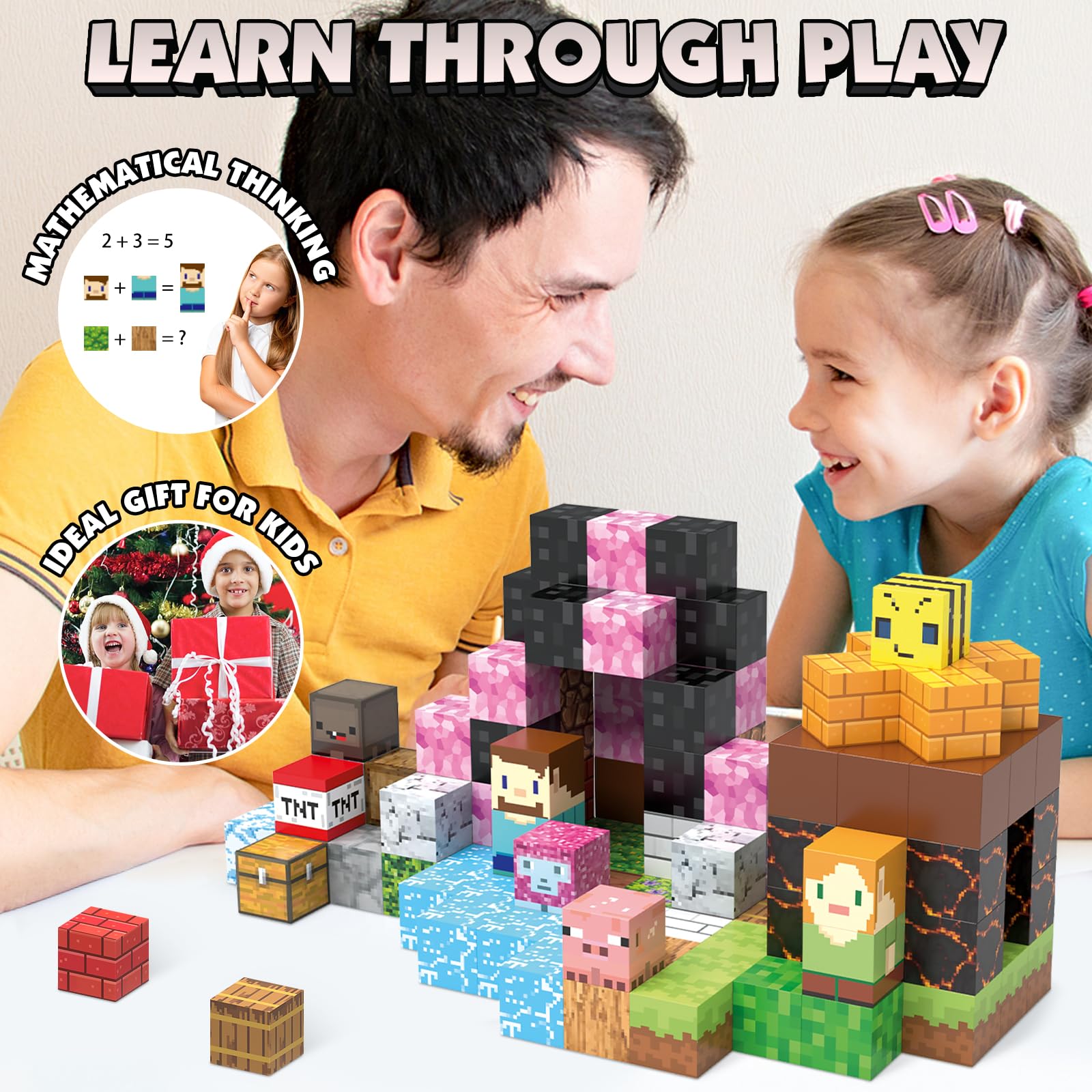 AIDYVOI magnetic blocks show durable magnets and smooth edges in use.