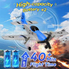 AIGIMU RC Airplane uses lightweight EPP foam for resilience.