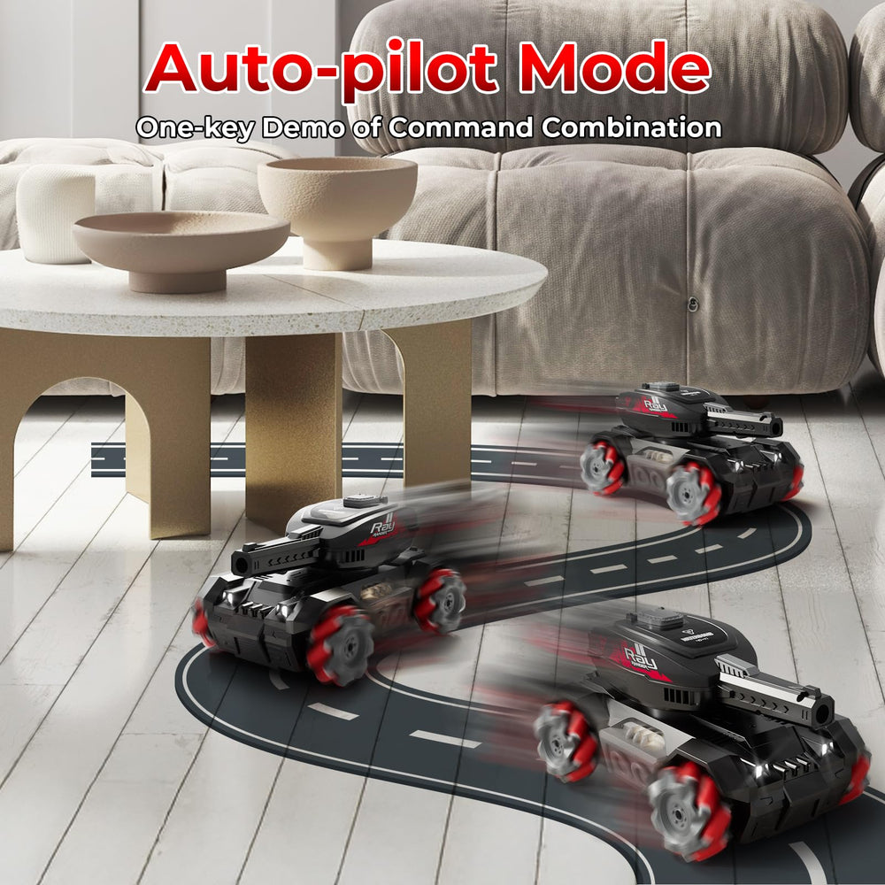 AIGIMU RC Tank with 2.4GHz controller for smooth control