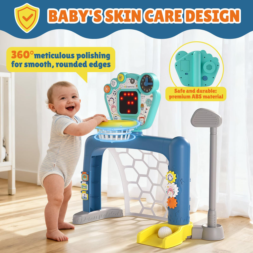 AIGIMU lead-free materials and rounded edges prioritize safe toddler fun.