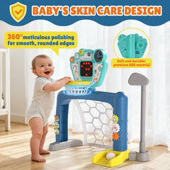 AIGIMU lead-free materials and rounded edges prioritize safe toddler fun.