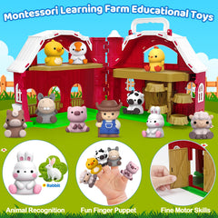 Aigybobo animal figures support storytelling and fine motor exploration.