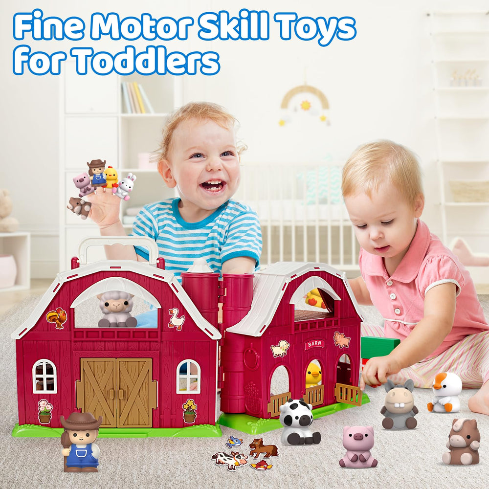 Aigybobo barn doors open and close to boost hand-eye coordination.