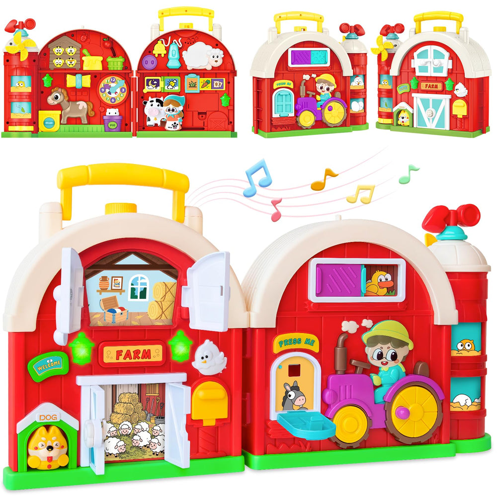 Aigybobo farm toy suitable for ages 12 months and up.