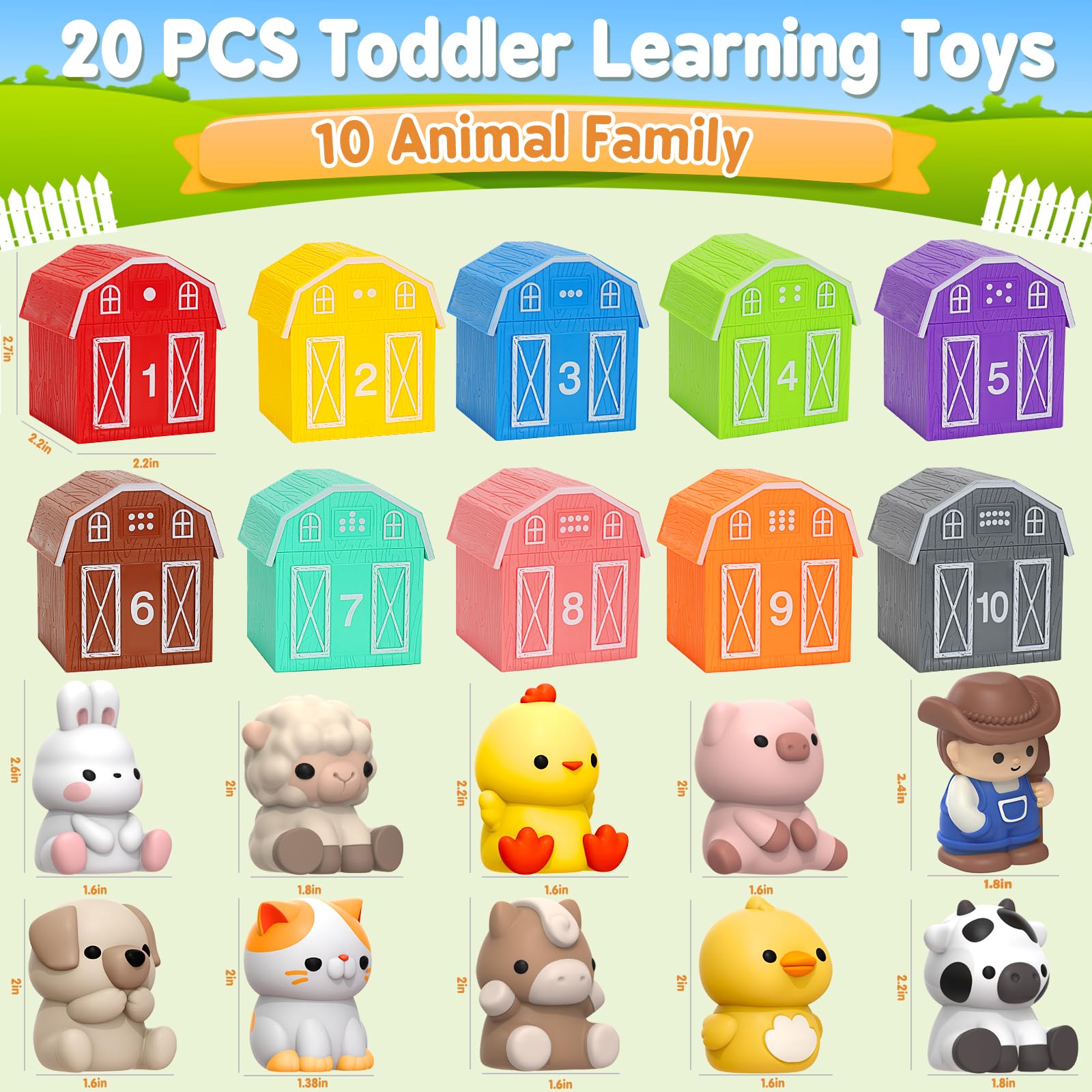 Aigybobo color sorting and counting games encourage early math concepts