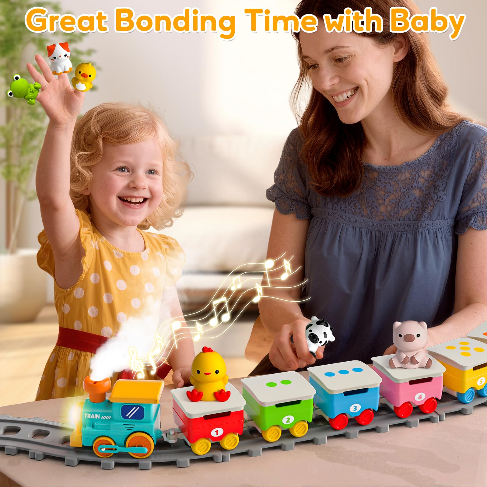 Aigybobo water injector adds a realistic train effect during playtime