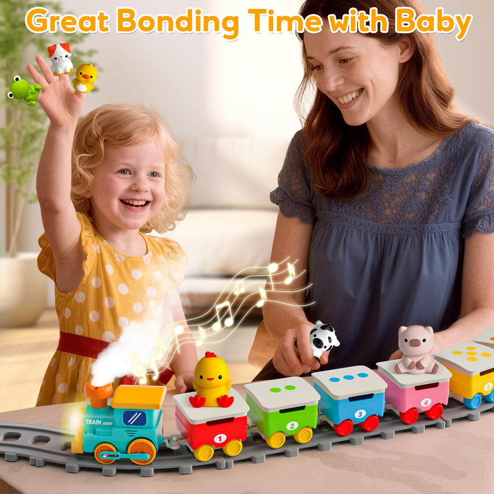 Aigybobo water injector adds a realistic train effect during playtime