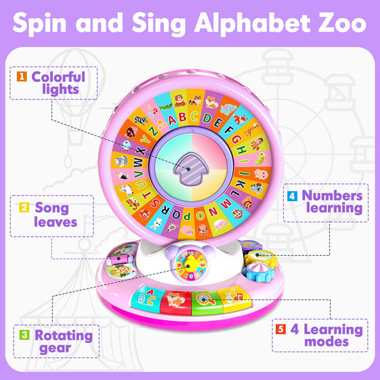 Aigybobo Zoo toy with lights and sounds for interactive play.